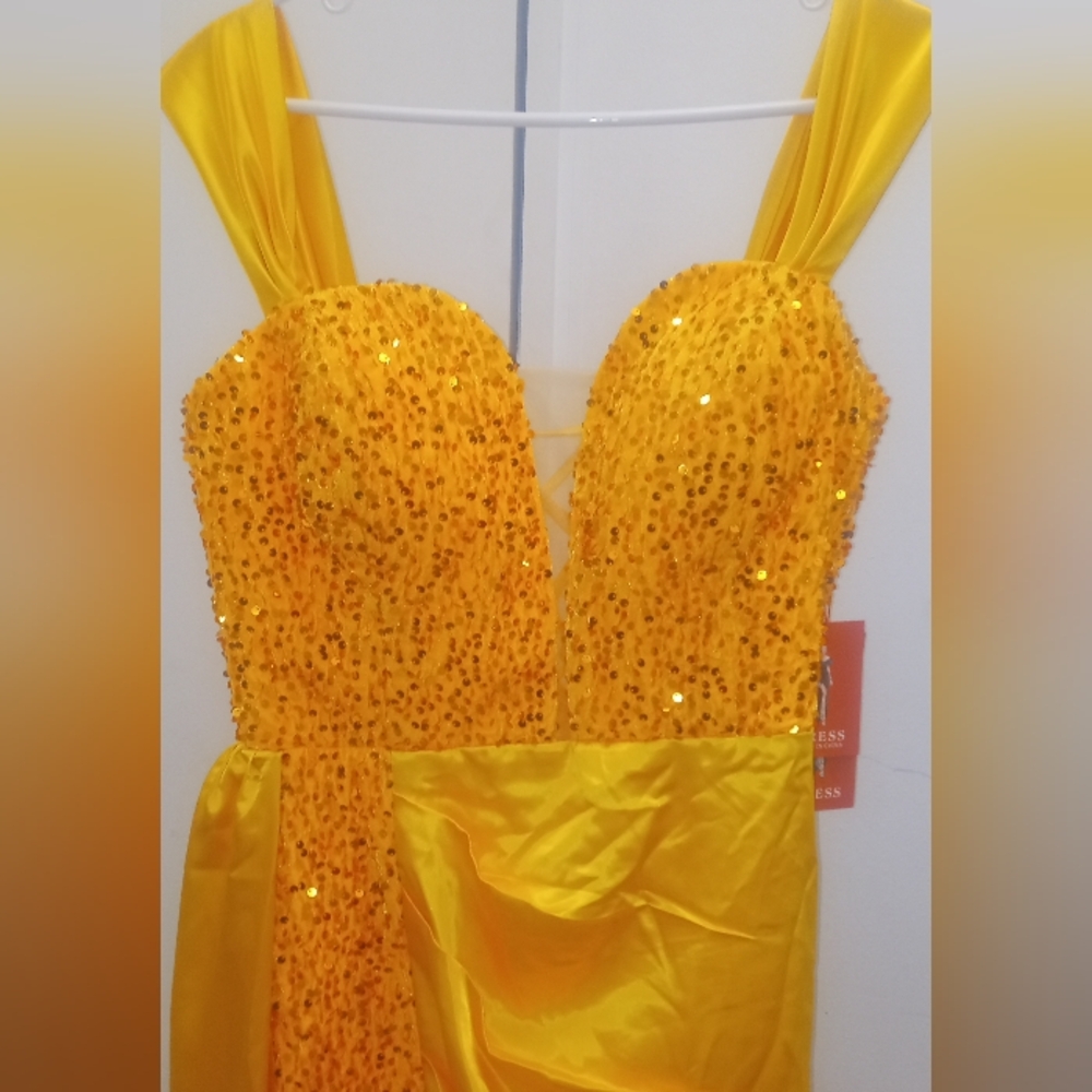 Goldy Yellow Mermaid Dress